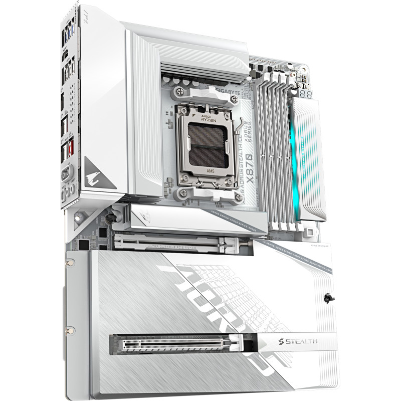 Материнская плата GIGABYTE X870 AORUS STEALTH ICE