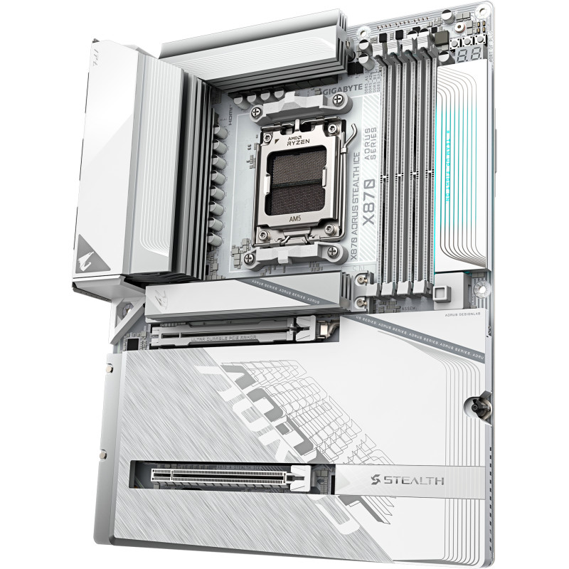 Материнская плата GIGABYTE X870 AORUS STEALTH ICE