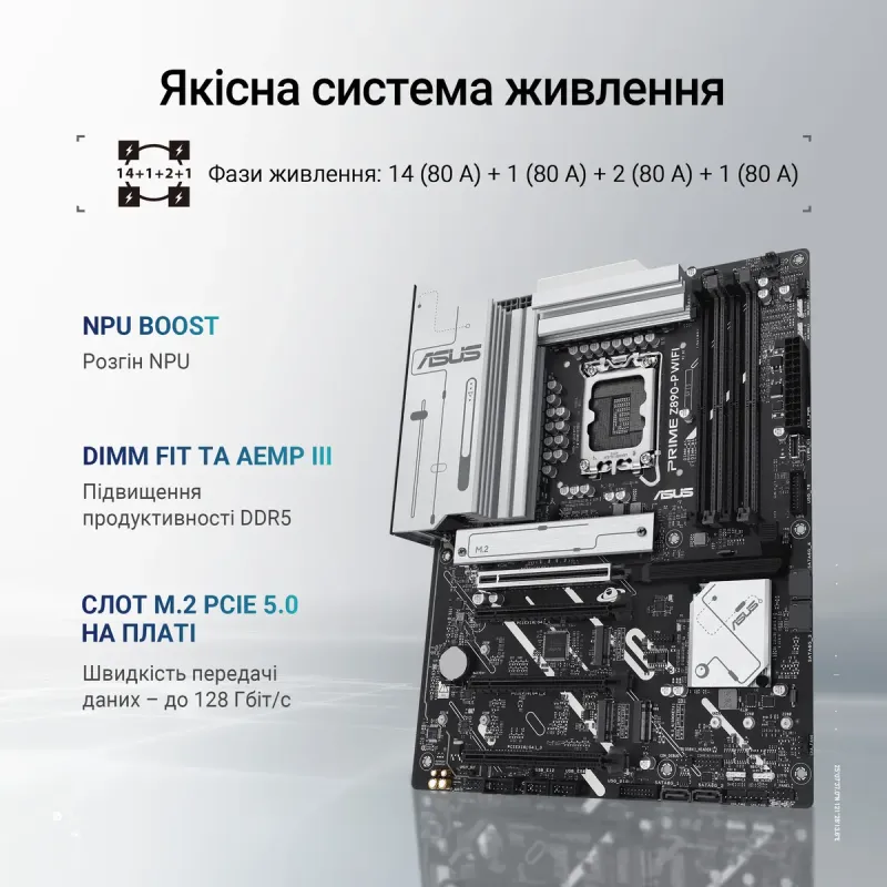 Материнская плата ASUS PRIME Z890-P WIFI
