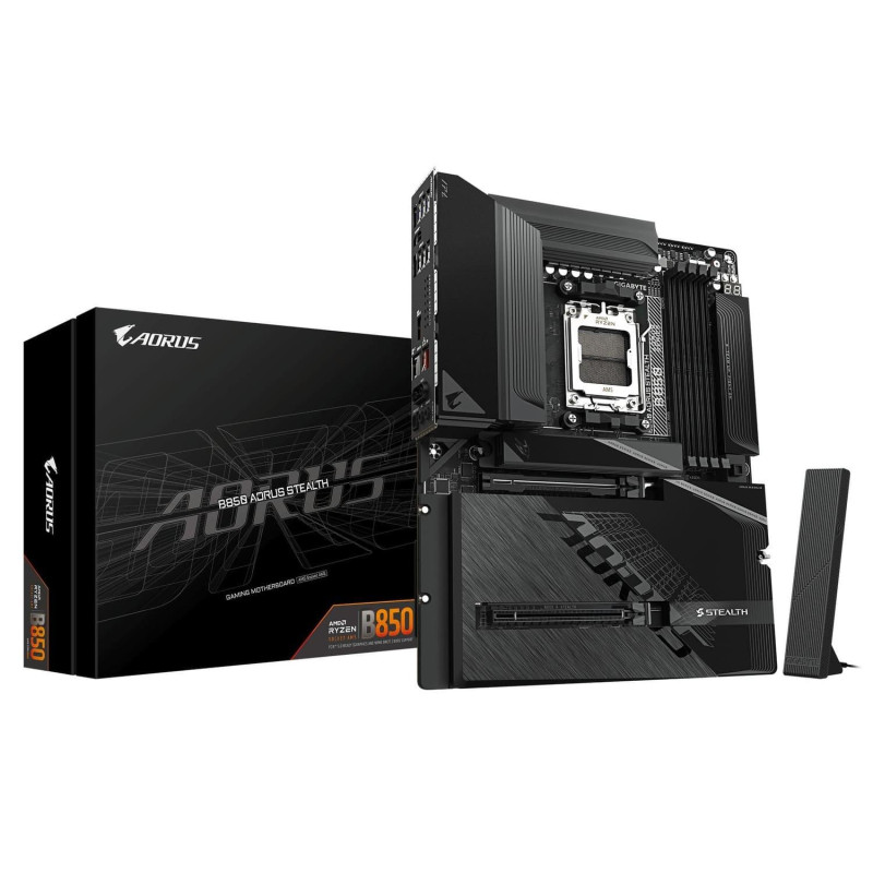 Материнська плата GIGABYTE B850 AORUS STEALTH