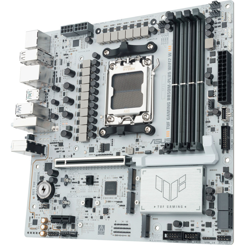 Материнська плата ASUS TUF GAMING B850M-PLUS WIFI7 W (90MB1MD0-M0EAY0)