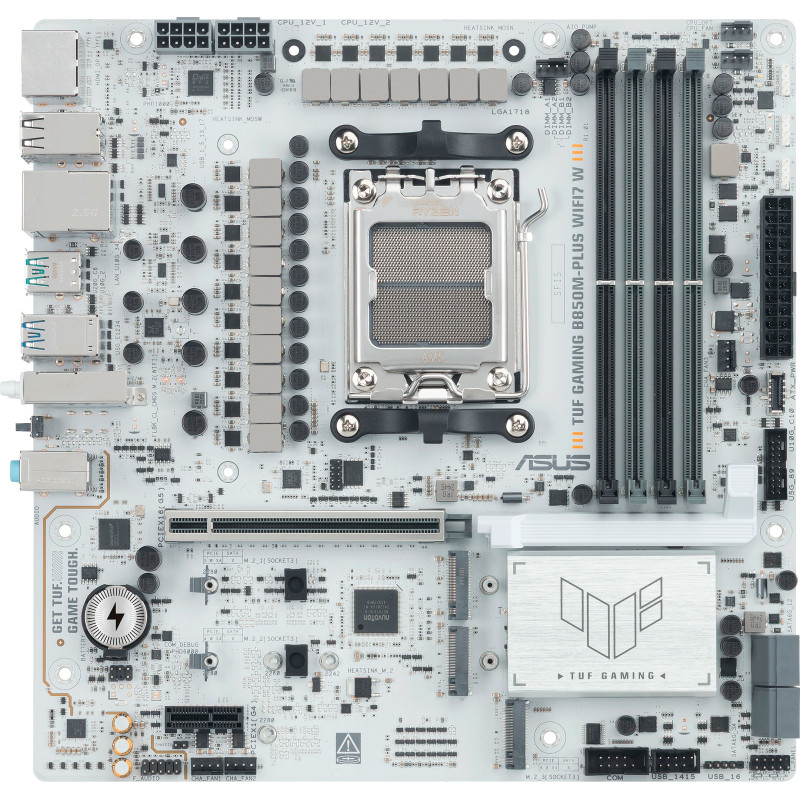 Материнська плата ASUS TUF GAMING B850M-PLUS WIFI7 W (90MB1MD0-M0EAY0)