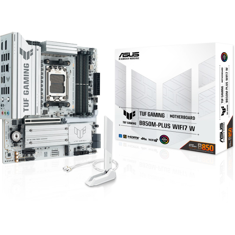Материнська плата ASUS TUF GAMING B850M-PLUS WIFI7 W (90MB1MD0-M0EAY0)