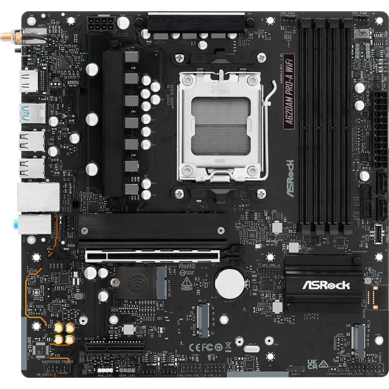 Материнська плата ASROCK A620AM PRO-A WIFI