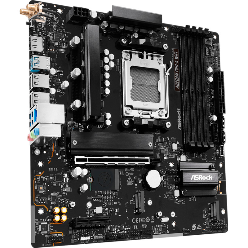Материнська плата ASROCK A620AM PRO-A WIFI