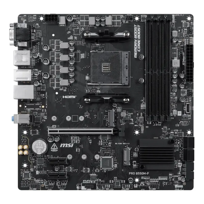 Материнська плата MSI PRO B550M-P