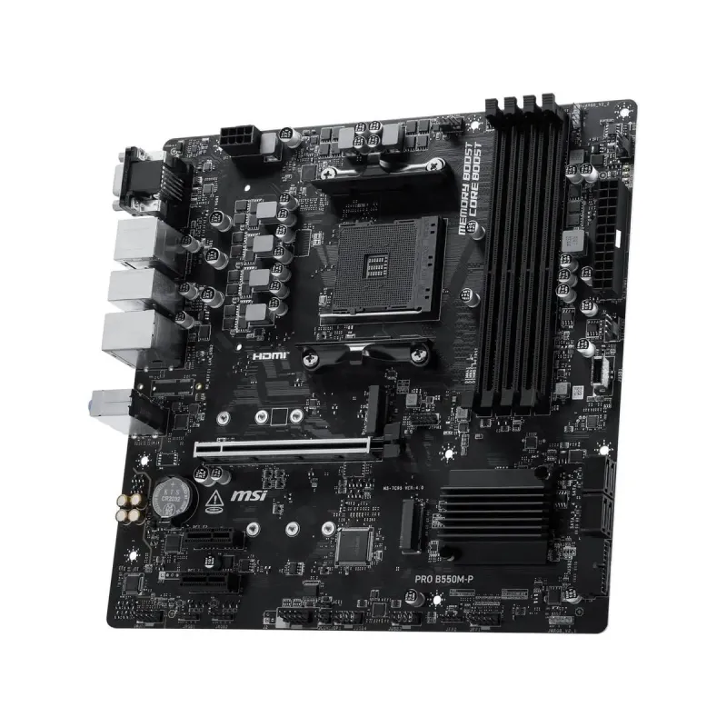 Материнська плата MSI PRO B550M-P