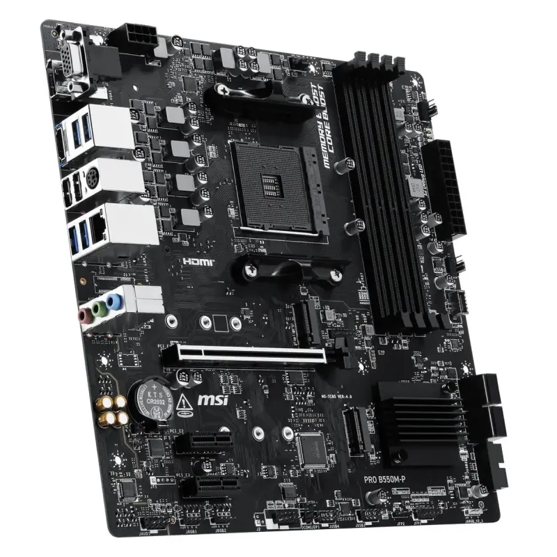 Материнська плата MSI PRO B550M-P