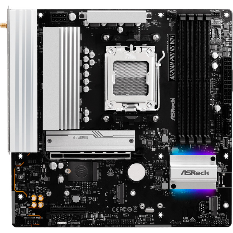 Материнська плата ASROCK A620AM PRO RS WIFI