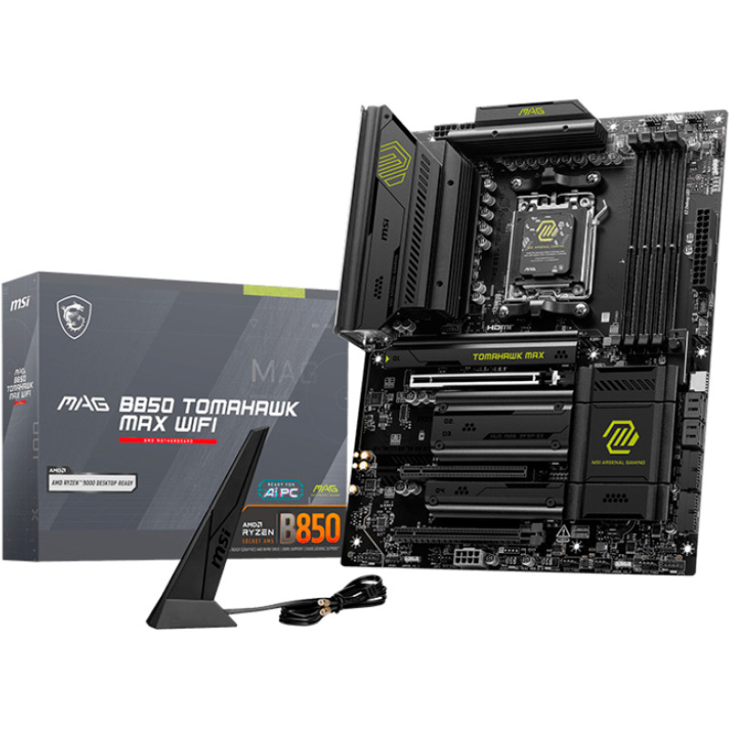 Материнська плата MSI MAG B850 TOMAHAWK MAX WIFI