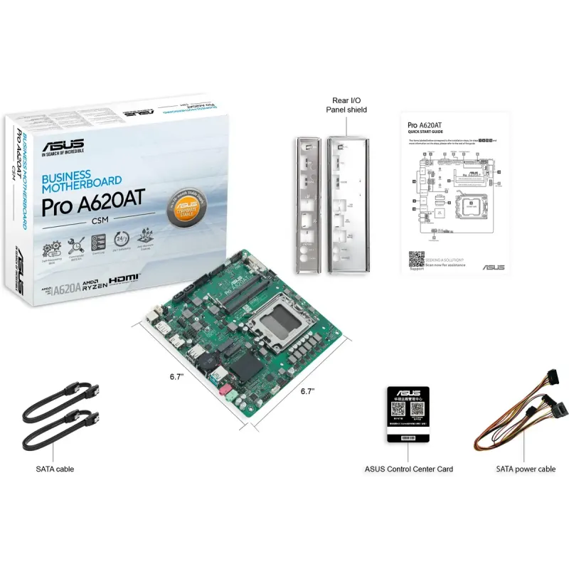 Материнская плата ASUS PRO A620AT-CSM