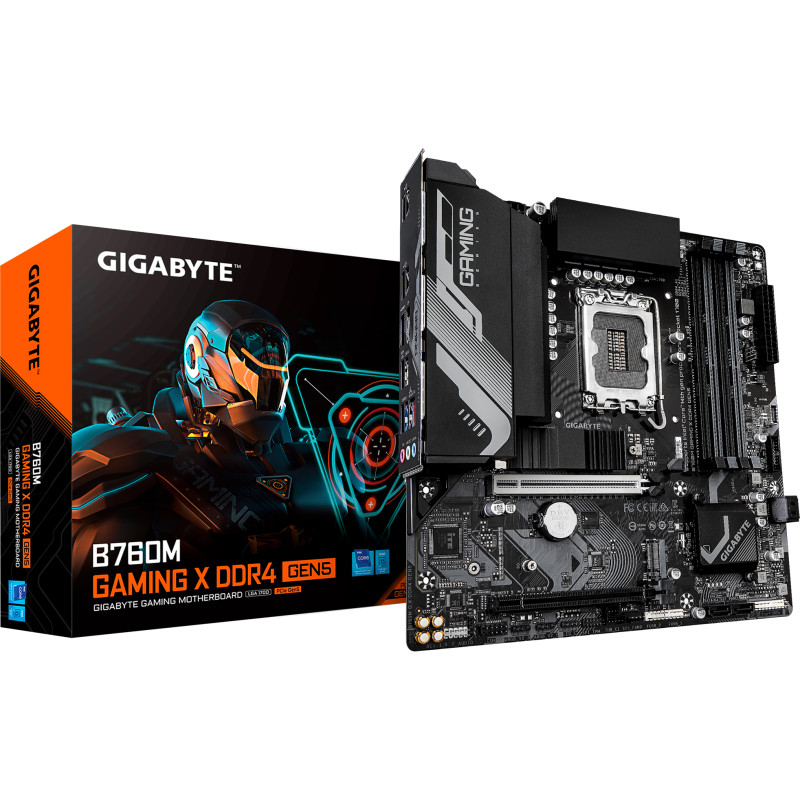 Материнская плата GIGABYTE B760M GAMING X DDR4 GEN5