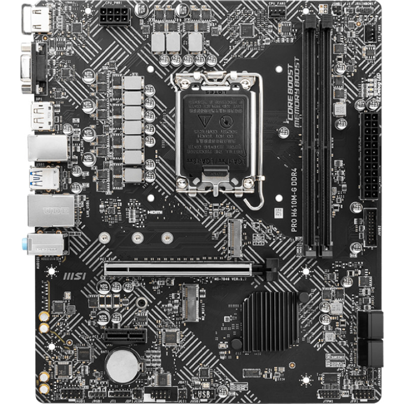 MSI PRO H610M-G DDR4