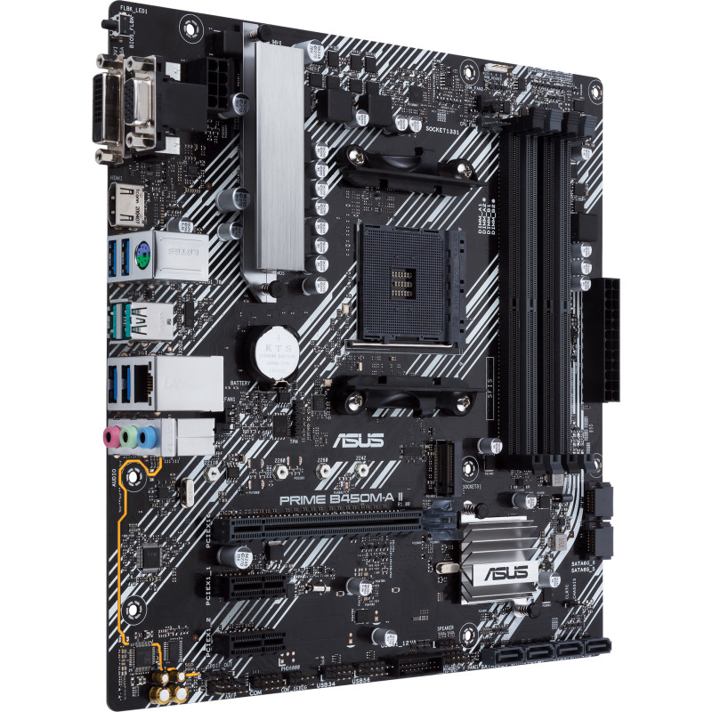Материнська плата ASUS  Prime B450M-A II
