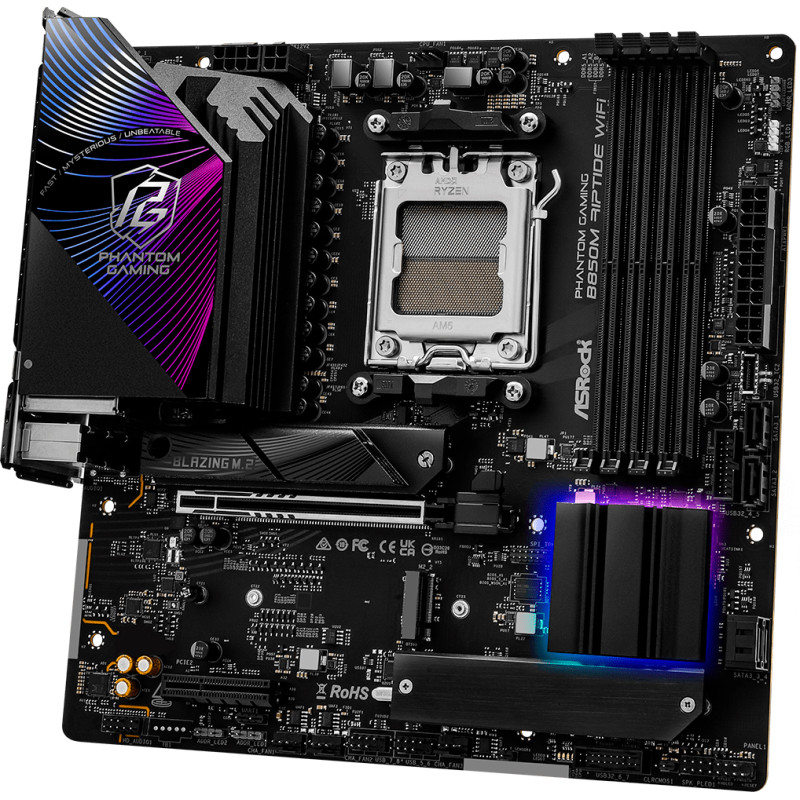 Материнская плата ASRock B850M RIPTIDE WIFI