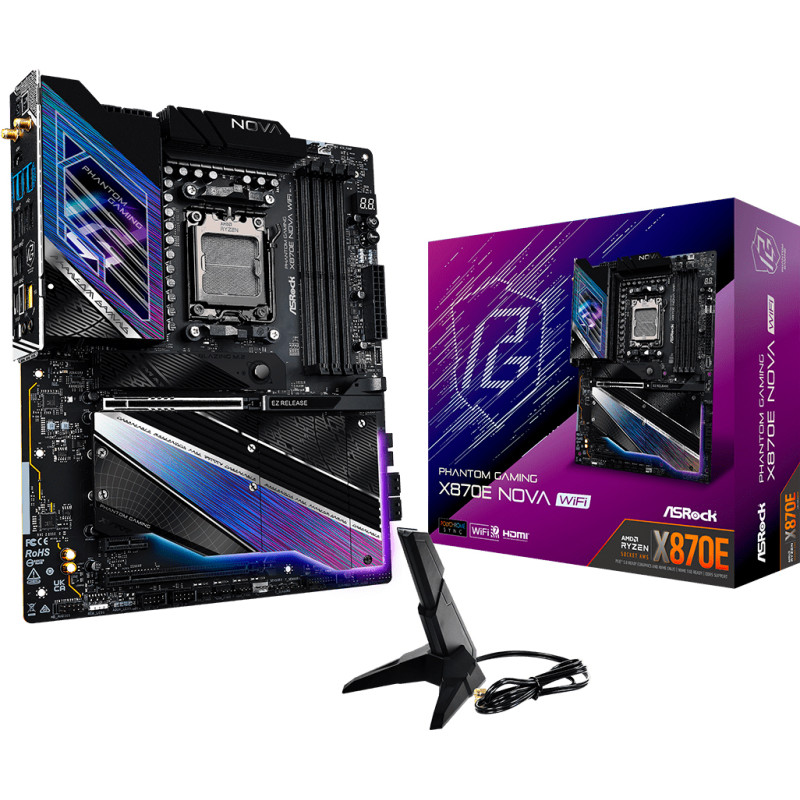 Материнская плата ASRock X870E NOVA WIFI
