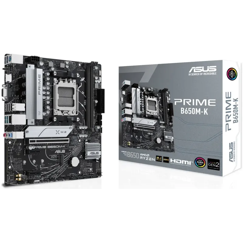 Материнська плата Asus  PRIME B650M-K (90MB1F60-M0EAY0)