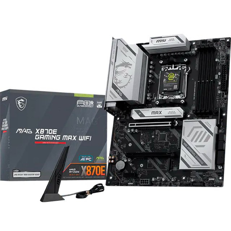 Материнська плата MSI MAG X870E GAMING MAX WIFI