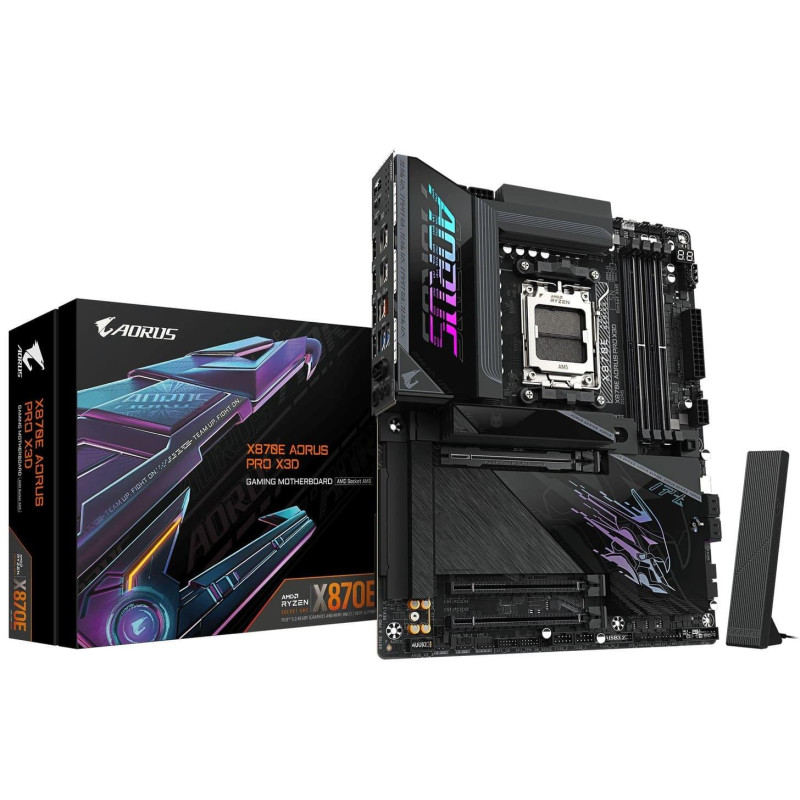 Материнська плата GIGABYTE X870E AORUS PRO X3D