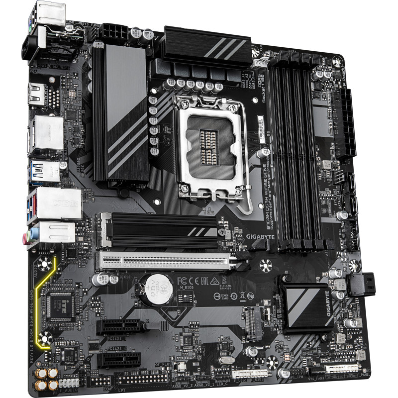 Материнська плата GIGABYTE B760M DS3H WIFI6E GEN5