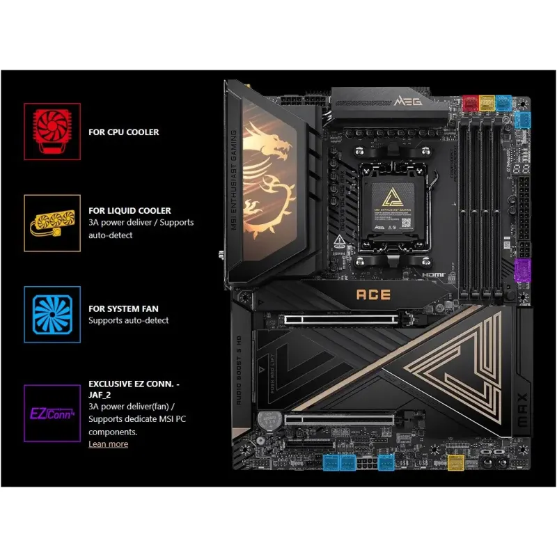 Материнская плата MSI MEG X870E Ace Max Socket AM5