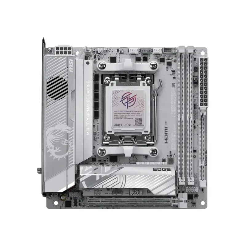 Материнская плата MSI MPG X870I Edge Ti Evo WiFi Socket AM5