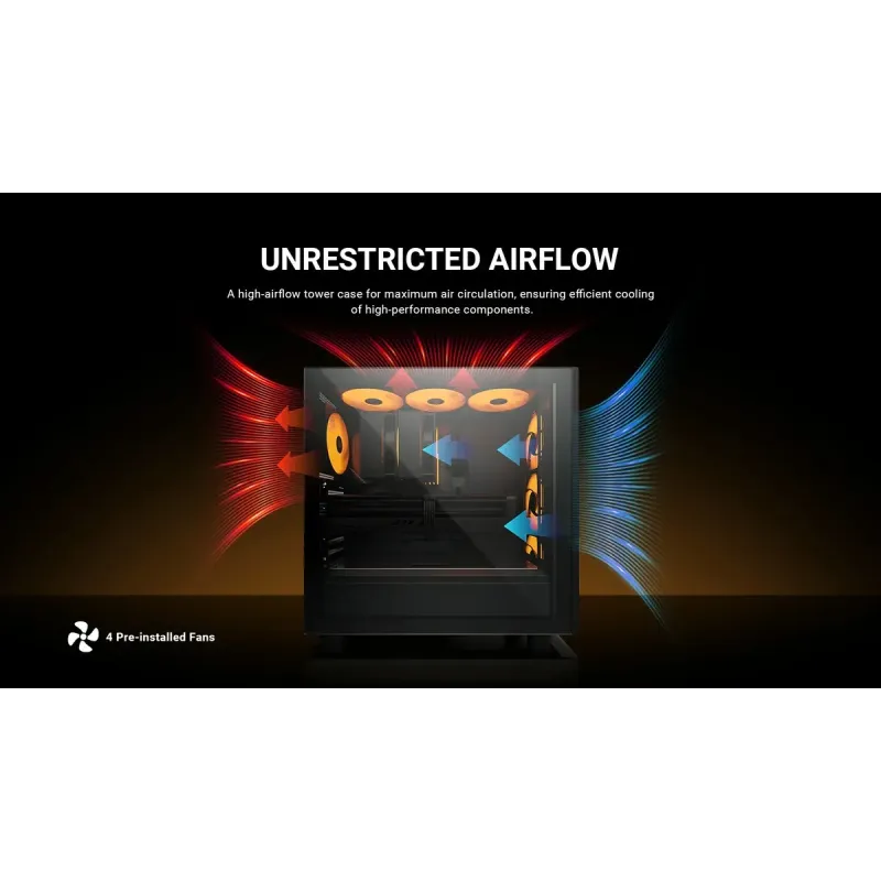 Корпус ID-Cooling Ware 510 ARGB Black