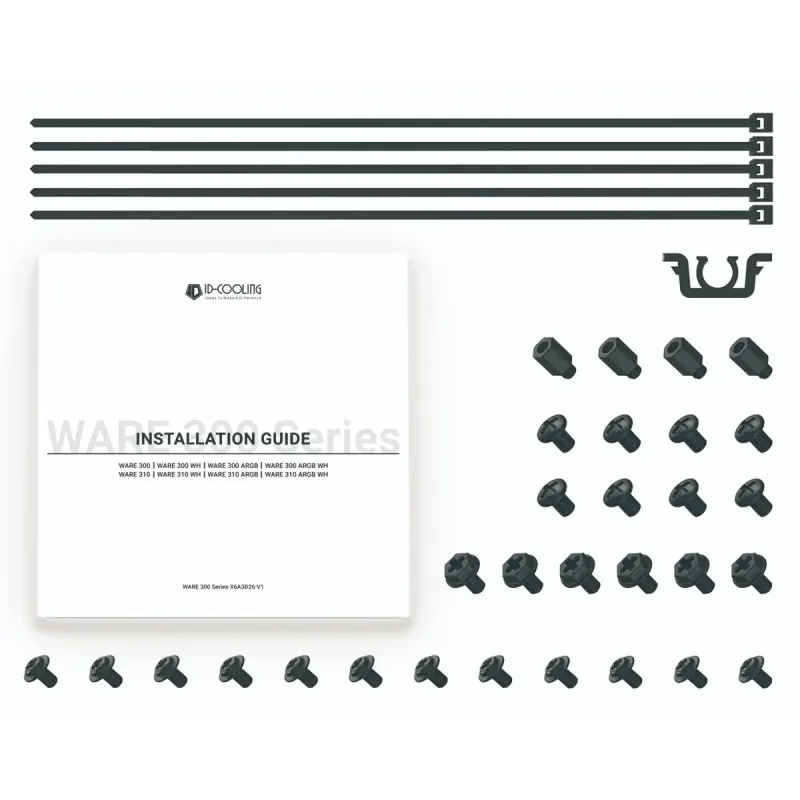 Корпус ID-Cooling Ware 300 ARGB Black