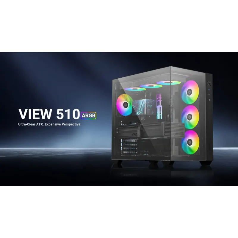 Корпус ID-Cooling View 510 ARGB Black