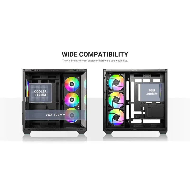 Корпус ID-Cooling View 510 ARGB Black
