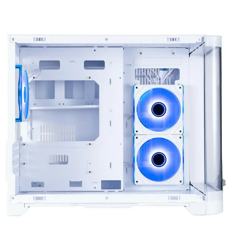 Корпус 1stPlayer UV6-WH-2FC7R-W-1FC7-W White без БП