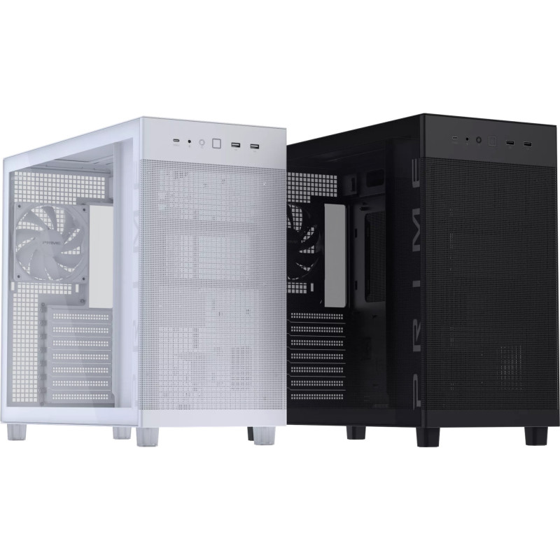 Корпус Asus Prime AP303 TG White (90DC00V3-B39010)