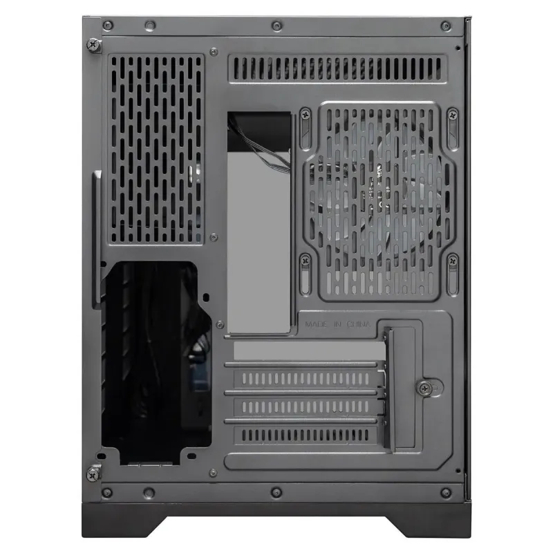 Корпус 1stPlayer UV6-BK-2FC7R-1FC7 Black без БП