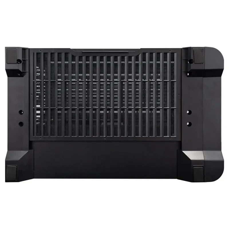 Корпус 1stPlayer UV6-BK-2FC7R-1FC7 Black без БП