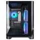 Корпус 1stPlayer UV6-BK-2FC7R-1FC7 Black без БП