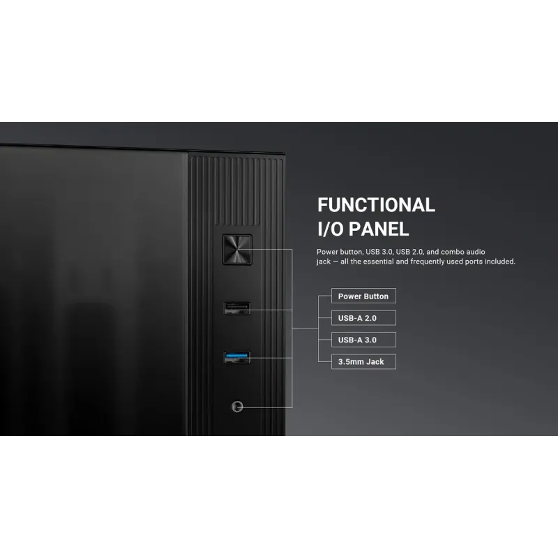 Корпус ID-Cooling View 500 ARGB Black