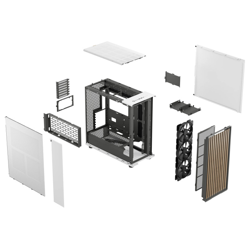 Корпус Fractal Design North XL без БП (FD-C-NOR1X-03) Chalk White