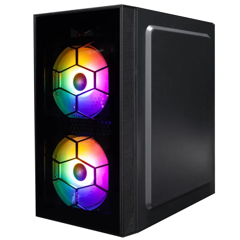 Корпус 1stPlayer X1-BK-3F1-PS-600FK-EU Black 600W