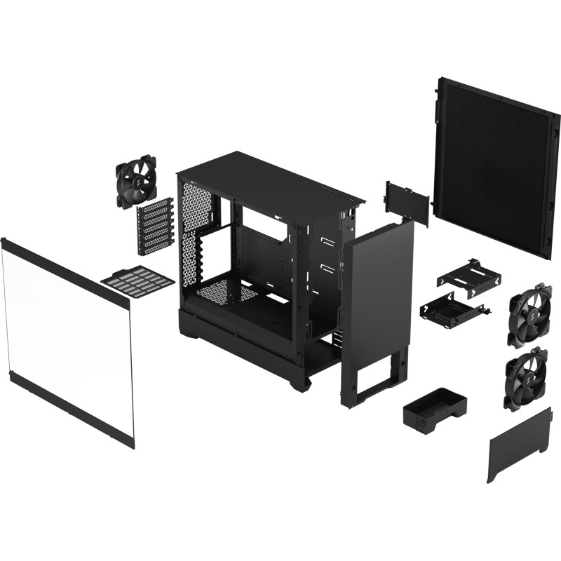 Fractal Design Pop Silent Black TG Clear Tint (FD-C-POS1A-02)