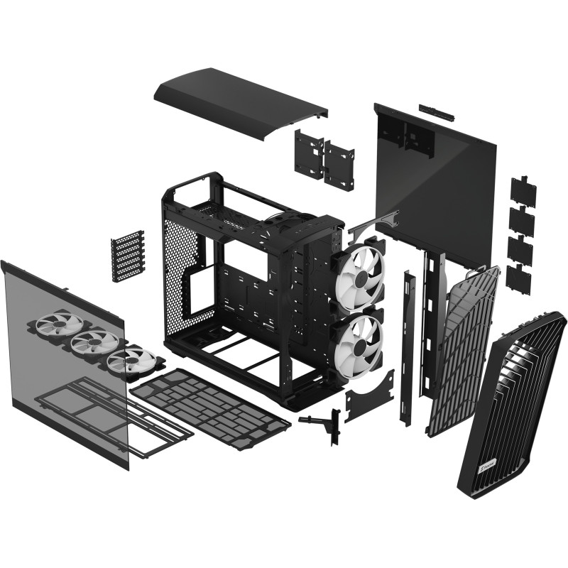 Fractal Design Torrent RGB Black TG LightTint (FD-C-TOR1A-04)