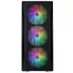 Корпус 1stPlayer X4-4F1 Black 600W