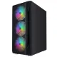 Корпус 1stPlayer X4-4F1 Black 600W