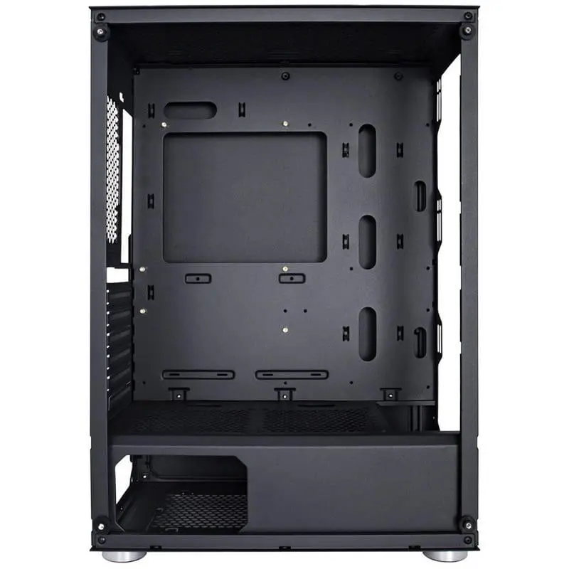 Корпус 1stPlayer X4-4F1 Black 600W