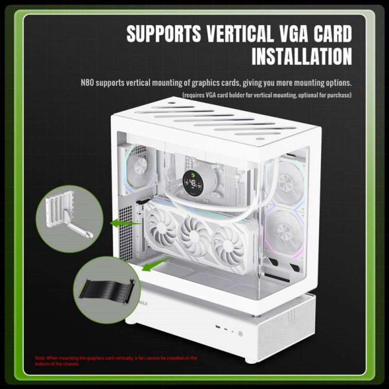 Корпус Gamemax N80 WH