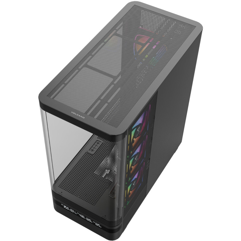 Корпус Modecom VOLCANO AQ200 ARGB MIDI BLACK (MC-A-AQ200-4FA-B)