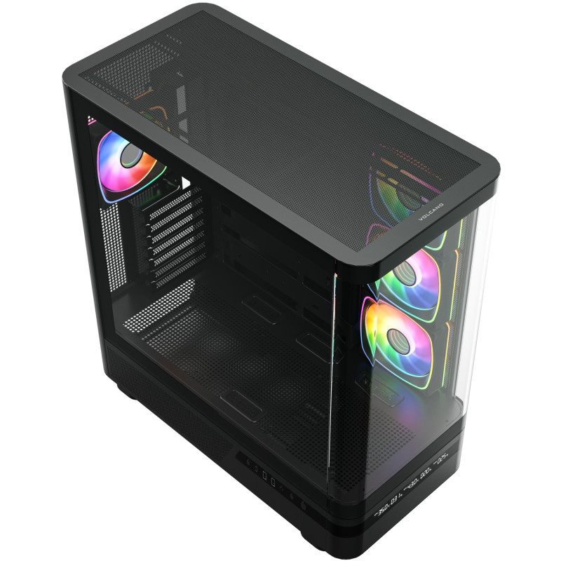 Корпус Modecom VOLCANO AQ200 ARGB MIDI BLACK (MC-A-AQ200-4FA-B)