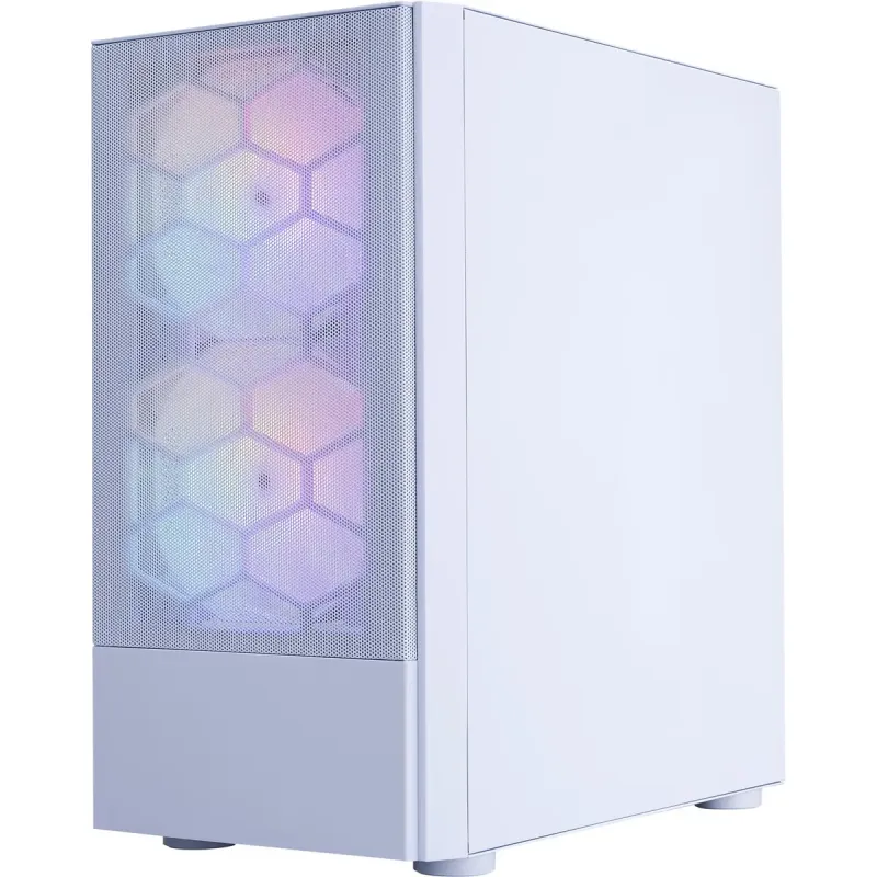 Корпус 1stPlayer X4-M-WH-2F1P-W-1F1-W White без БП