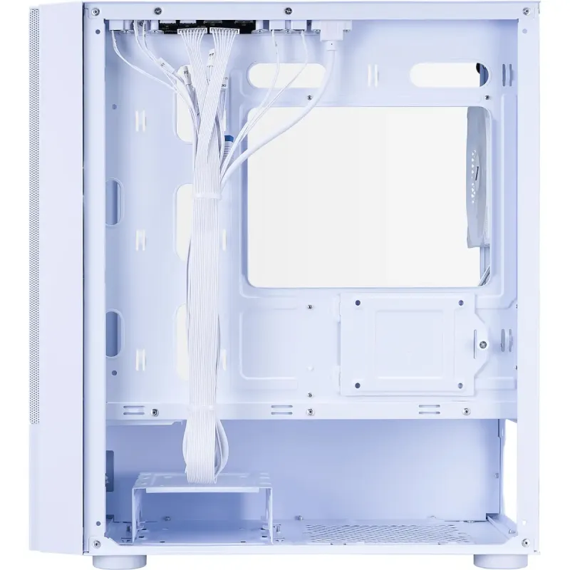 Корпус 1stPlayer X4-M-WH-2F1P-W-1F1-W White без БП