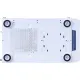 Корпус 1stPlayer X4-M-WH-2F1P-W-1F1-W White без БП