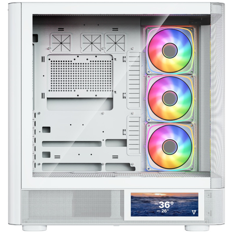 Корпус Modecom VOLCANO AQ400 ARGB MIDI WHITE (MC-A-AQ400-4FA-W)